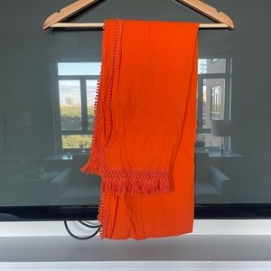 Madewell Bright Orange Scarf